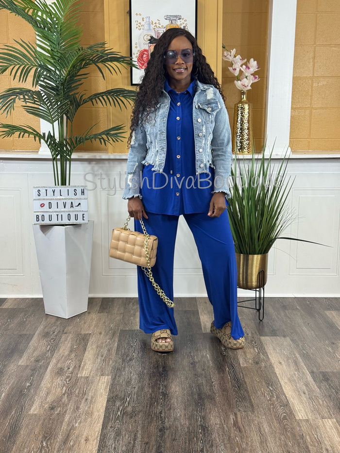 Effortless Escape Set up to 3XL (Royal Blue)