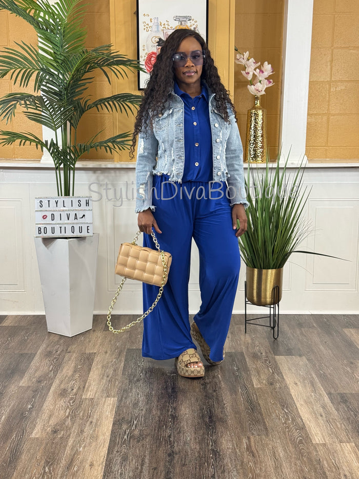Effortless Escape Set up to 3XL (Royal Blue)