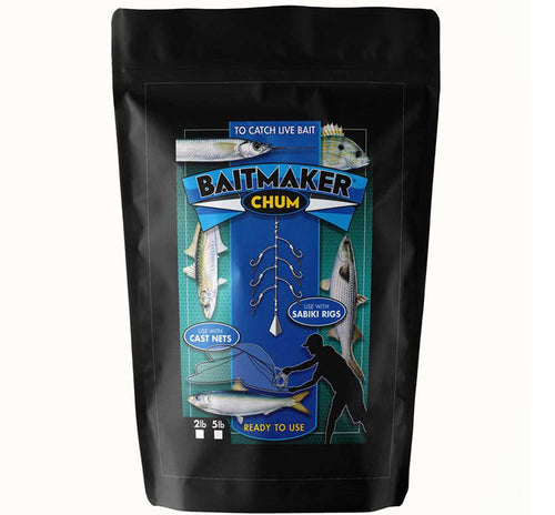 Fishing Bait Chum – No Freeze Formula for Cast Nets & Sabiki Rigs