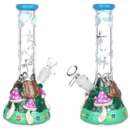 Froggy 10 Inch Beaker Bong UV Reactive