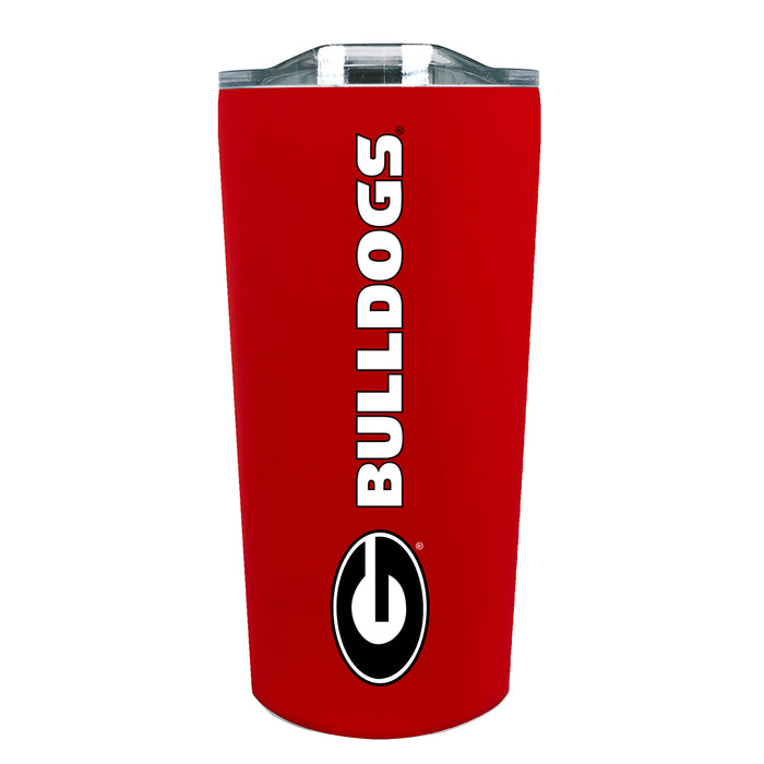 Georgia Bulldogs 18oz Stainless Soft Touch Tumbler