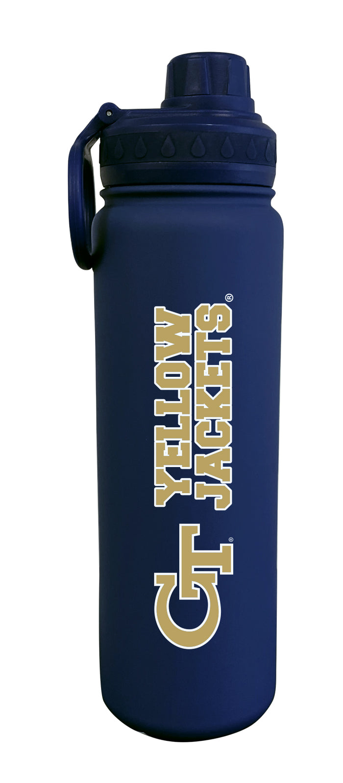 Georgia Tech Yellow Jackets 24oz Stainless Steel Water Bottle