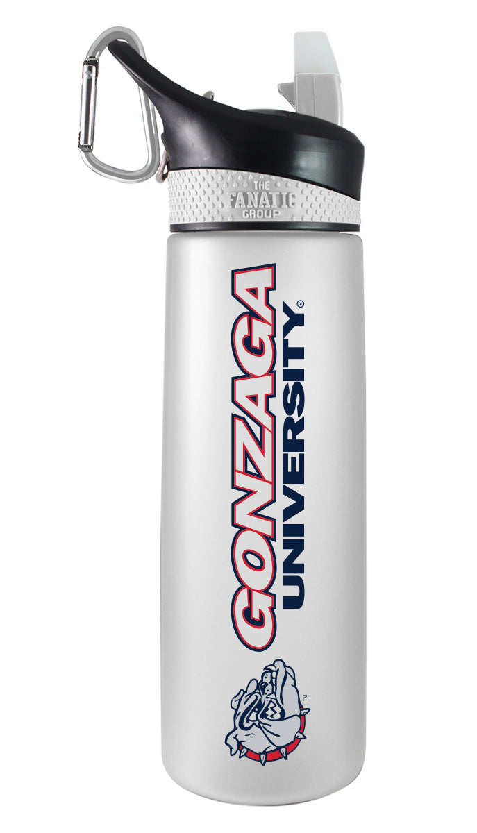 Gonzaga 24oz. Frosted Sport Bottle - Mascot Logo & Wordmark
