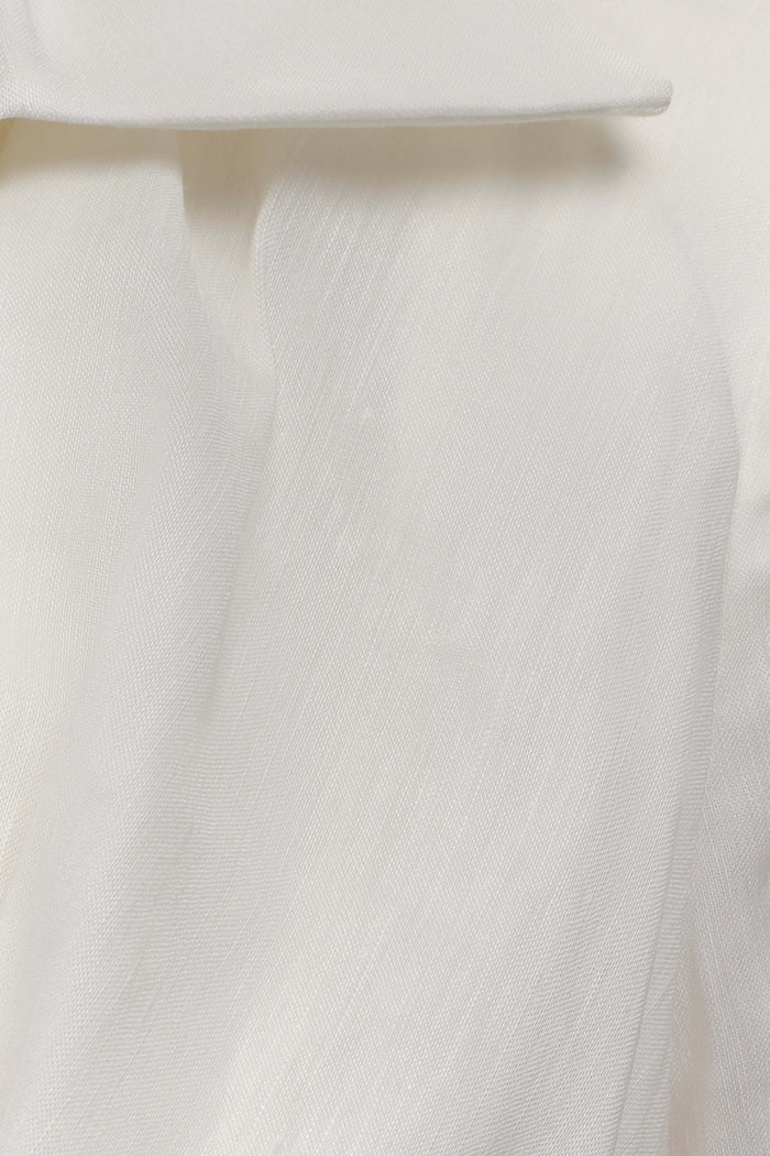 Greta Shirt Bra - White