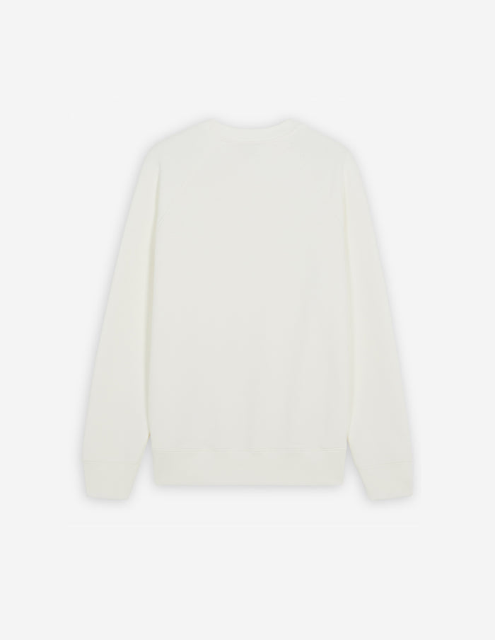 Grey Fox Head Patch Classic Sweatshirt Ecru