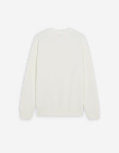 Grey Fox Head Patch Classic Sweatshirt Ecru