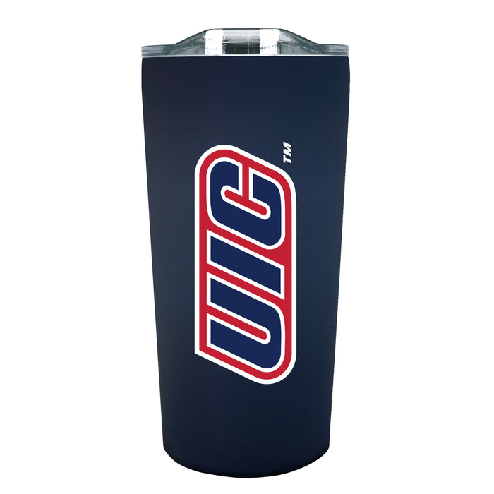 Illinois @ Chicago Flames 18oz Stainless Soft Touch Tumbler