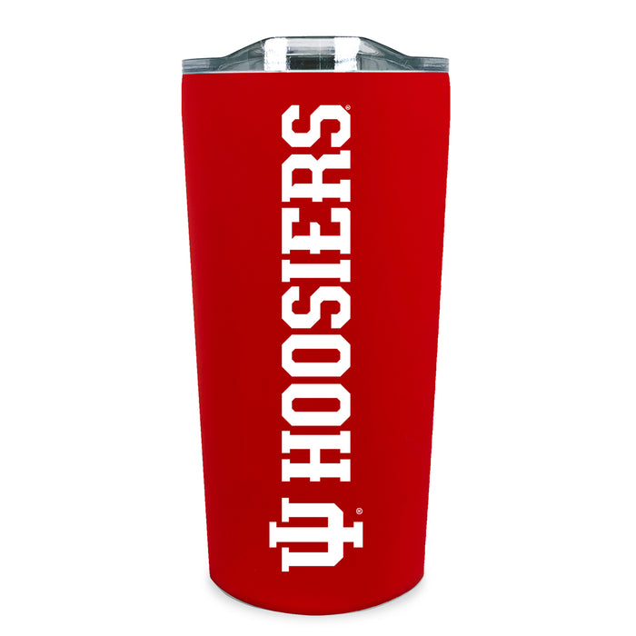 Indiana Hoosiers 18oz Stainless Soft Touch Tumbler