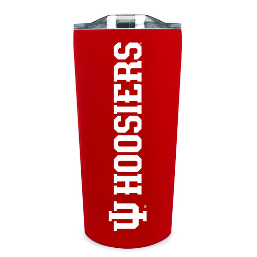 Indiana Hoosiers 18oz Stainless Soft Touch Tumbler