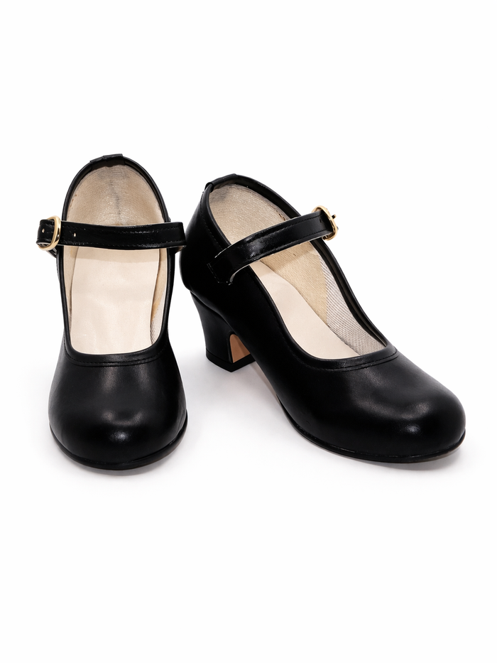 Intermezzo 7226 - chaussures de flamenco noires élégante