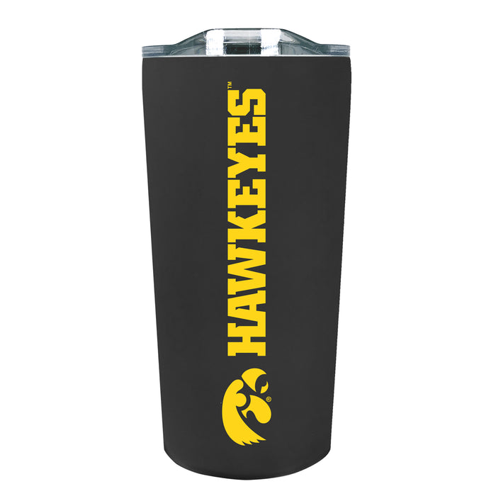 Iowa Hawkeyes 18oz Stainless Soft Touch Tumbler