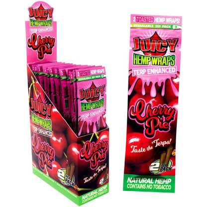Juicy Terp Enhanced Hemp Wraps - 10 Flavors