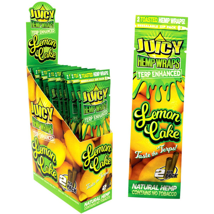 Juicy Terp Enhanced Hemp Wraps - 10 Flavors