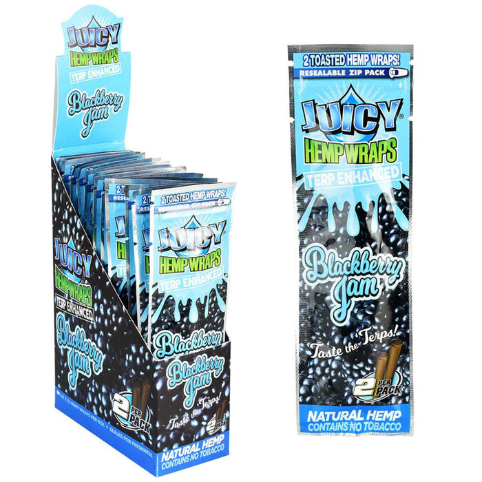 Juicy Terp Enhanced Hemp Wraps - 10 Flavors