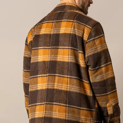 Kimes Ranch Men's Marquette Wool Jacket in Brown