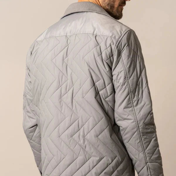 Kimes Ranch Men's Skink Quilted Jacket in Grey
