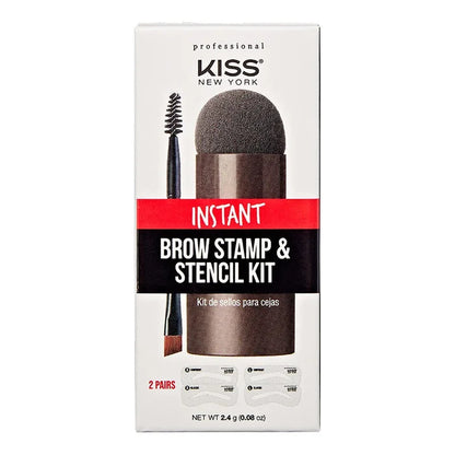Kiss New York Instant Brow Stamp & Stencil Kit