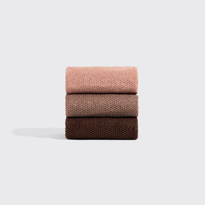 Kitsch Rosewood African Net Sponge - 3pc