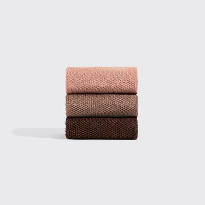Kitsch Rosewood African Net Sponge - 3pc