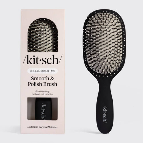 Kitsch Smooth & Polish Brush - Black