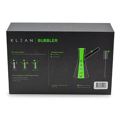 KLEAN Glass Bubbler Glow In The Dark