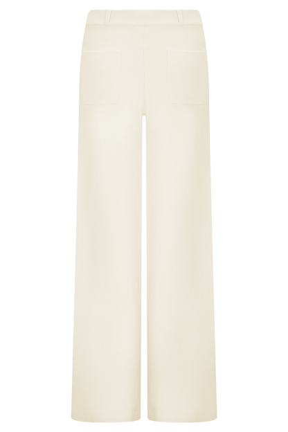 Lauren Knit Trouser - Ivory