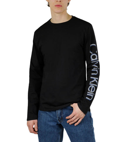 Long Sleeves Vertical Retro Tee