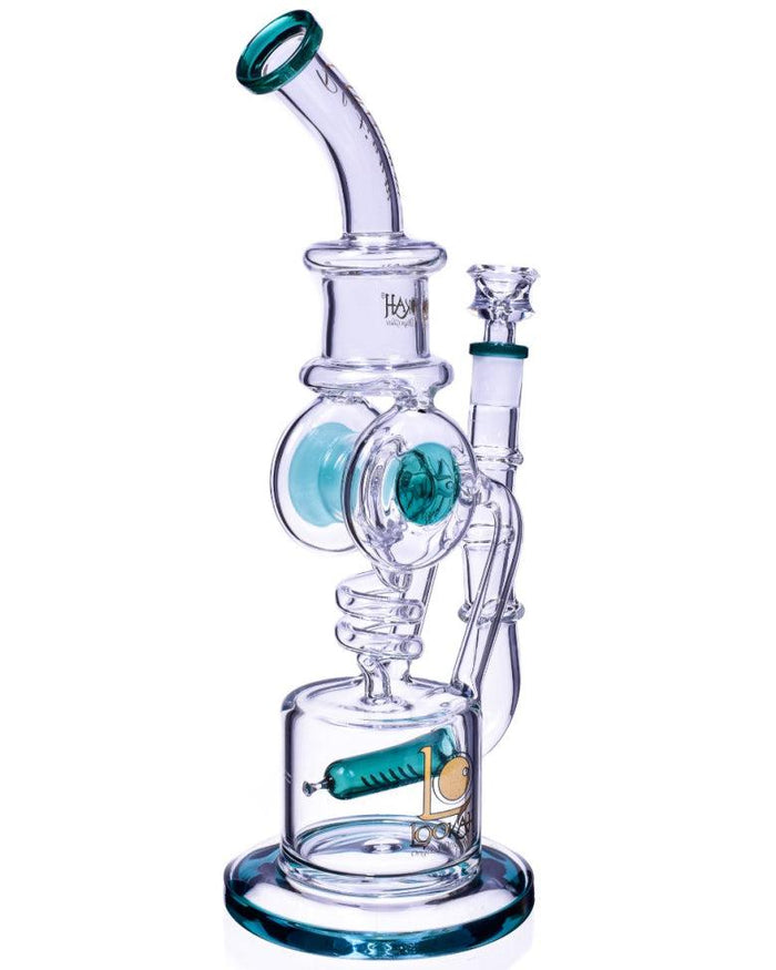 Lookah Glass 13" Dual Arm Recycler