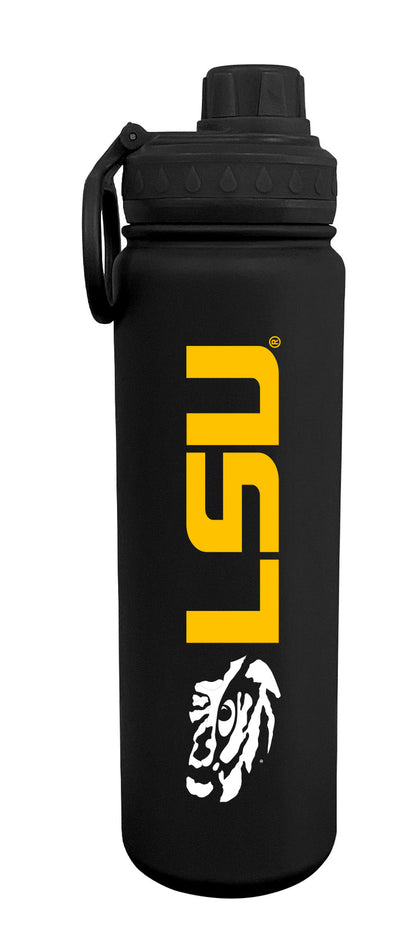 Louisiana State University 24oz. Stainless Steel Bottle - Mascot & Primary Logo