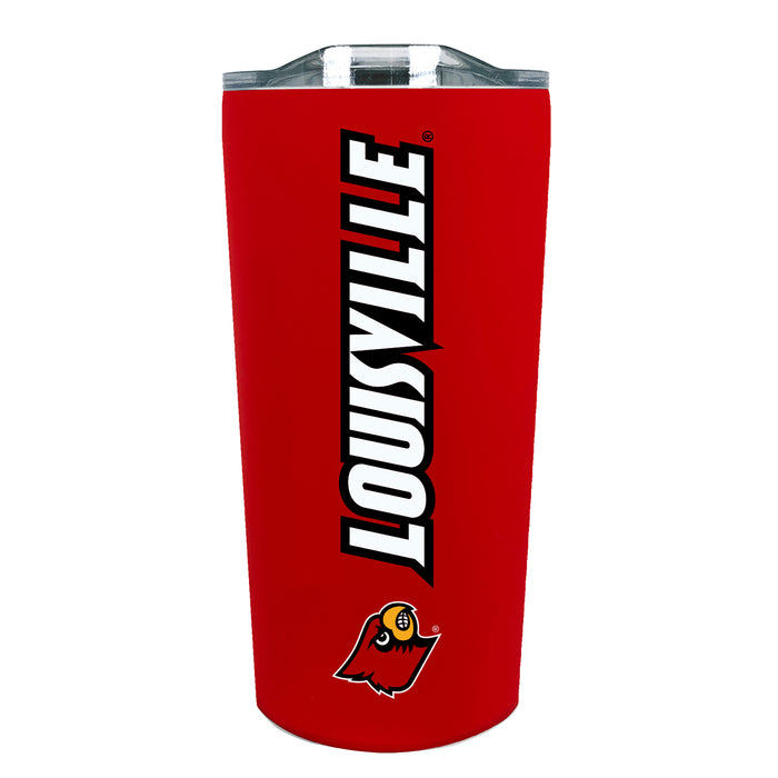 Louisville Cardinals 18oz Stainless Soft Touch Tumbler