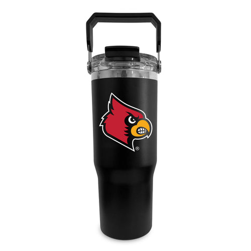 Louisville Cardinals 32oz Stainless Bucket Handle Tumbler