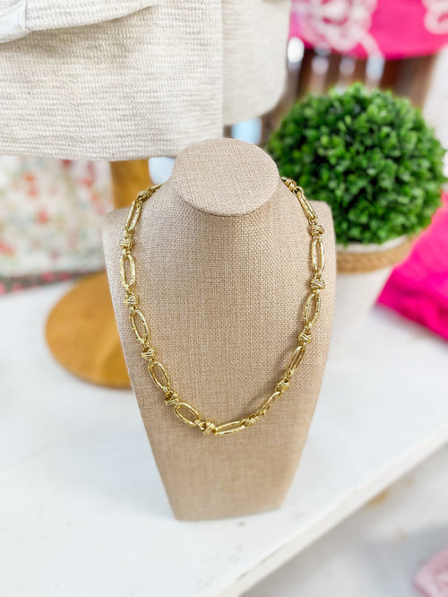 Luxe Link Rope Necklace