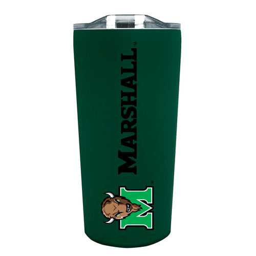 Marshall Thundering Herd 18oz Stainless Soft Touch Tumbler