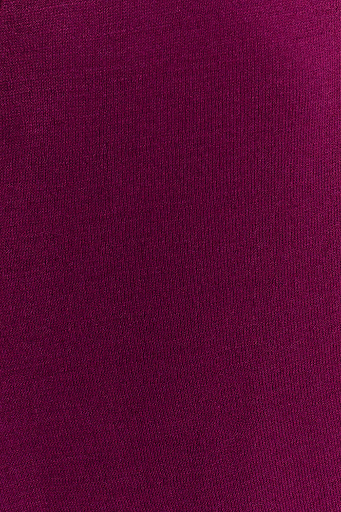 Martiena Knit Maxi Skirt - Plum