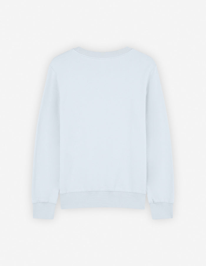 Men's Chillax Patch Regular Sweatshirt Sky Blue