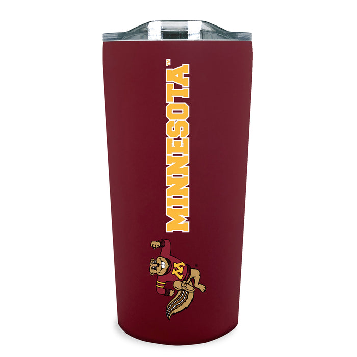 Minnesota Golden Gophers 18oz Stainless Soft Touch Tumbler