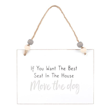 Move The Dog Hanging Sign 🇬🇧