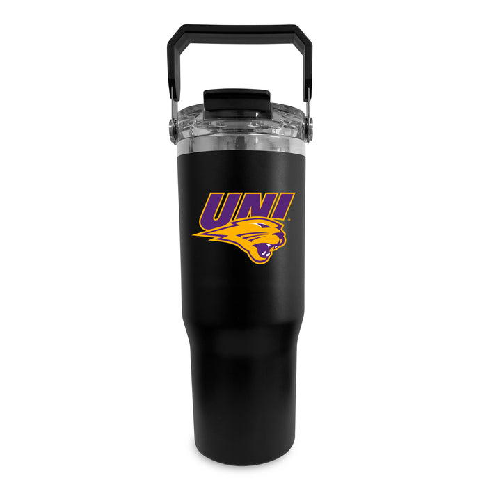 Northern Iowa Panthers 32oz Stainless Bucket Handle Tumbler