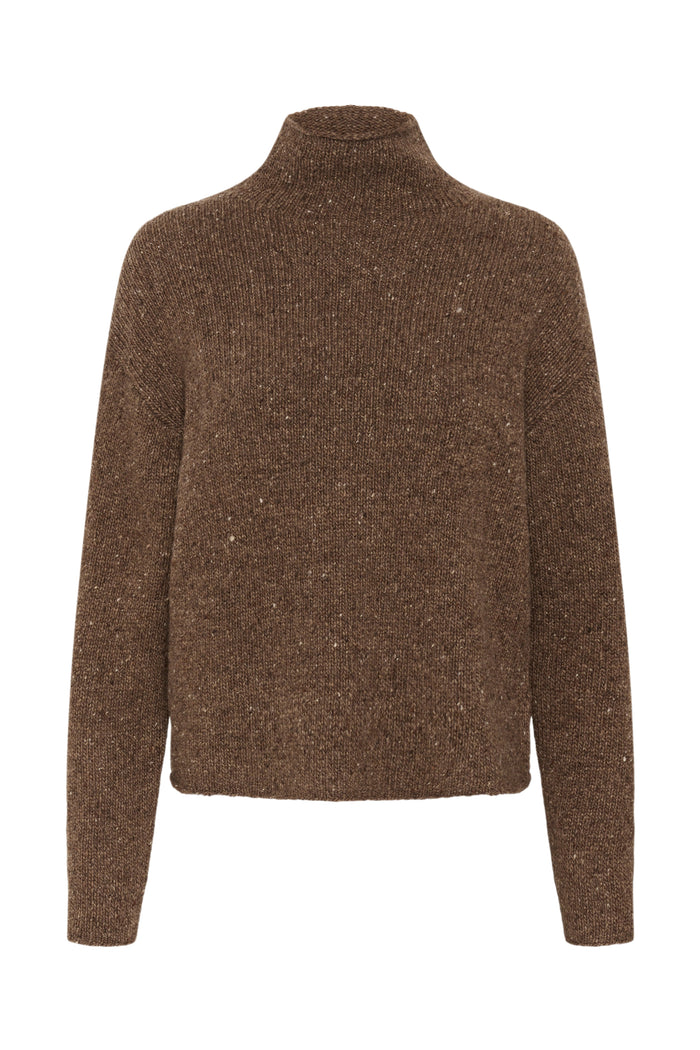Part Two ChanellyPW Jumper Brown Nepse 30310844 brown jumper Shop Part Two at Dotique