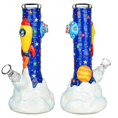 Pulsar Rocket Ship 10" Beaker UV Reactive
