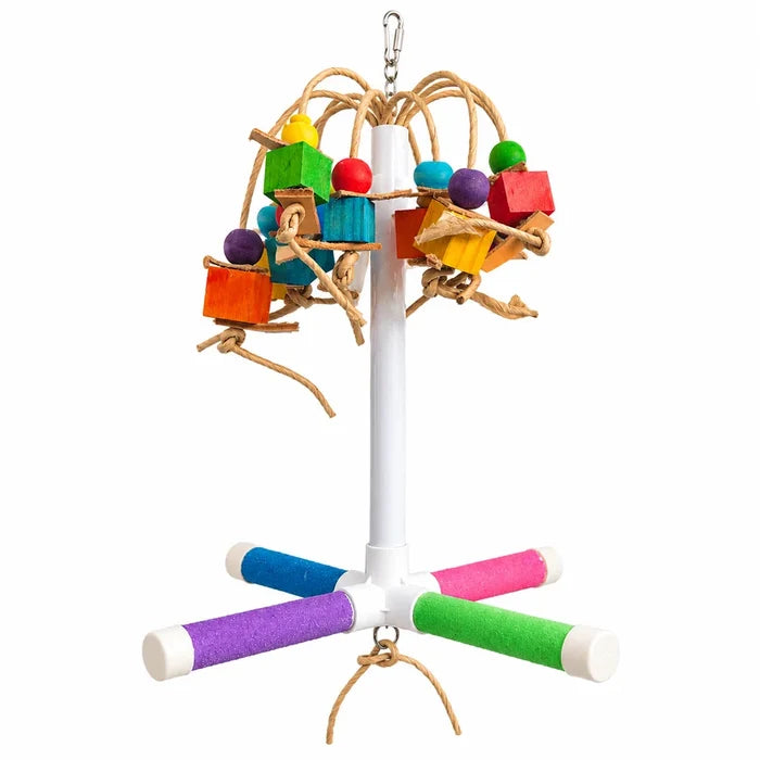 Quad PVC Bird Perch