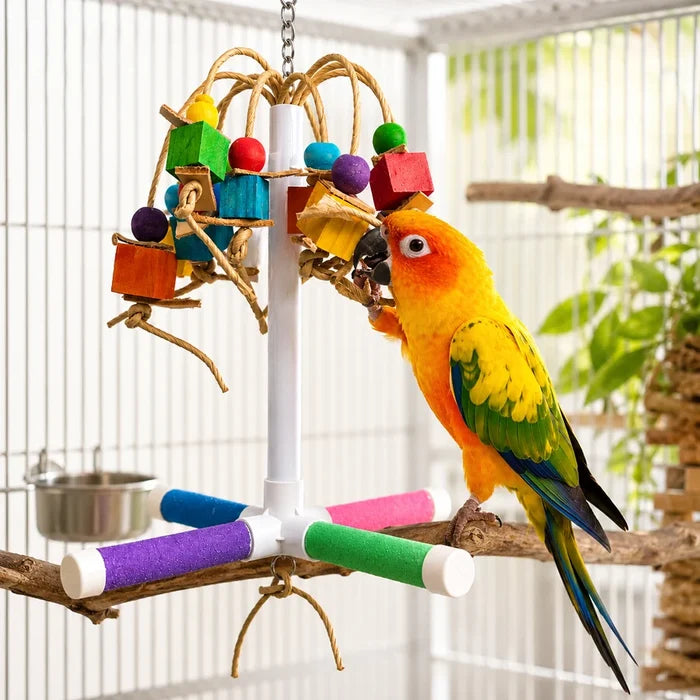 Quad PVC Bird Perch