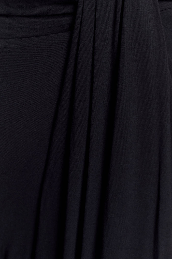 Ramona Modal Straight Leg Pant - Black
