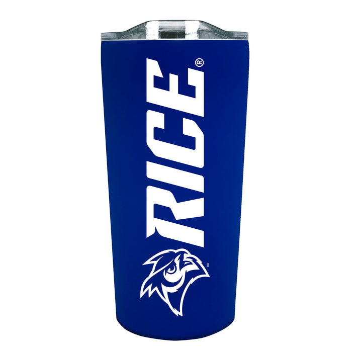 Rice Owls 18oz Stainless Soft Touch Tumbler