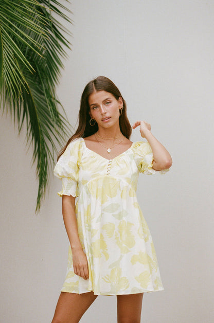 SAMPLE-Birdie Dress - Solstice Floral