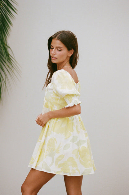 SAMPLE-Birdie Dress - Solstice Floral