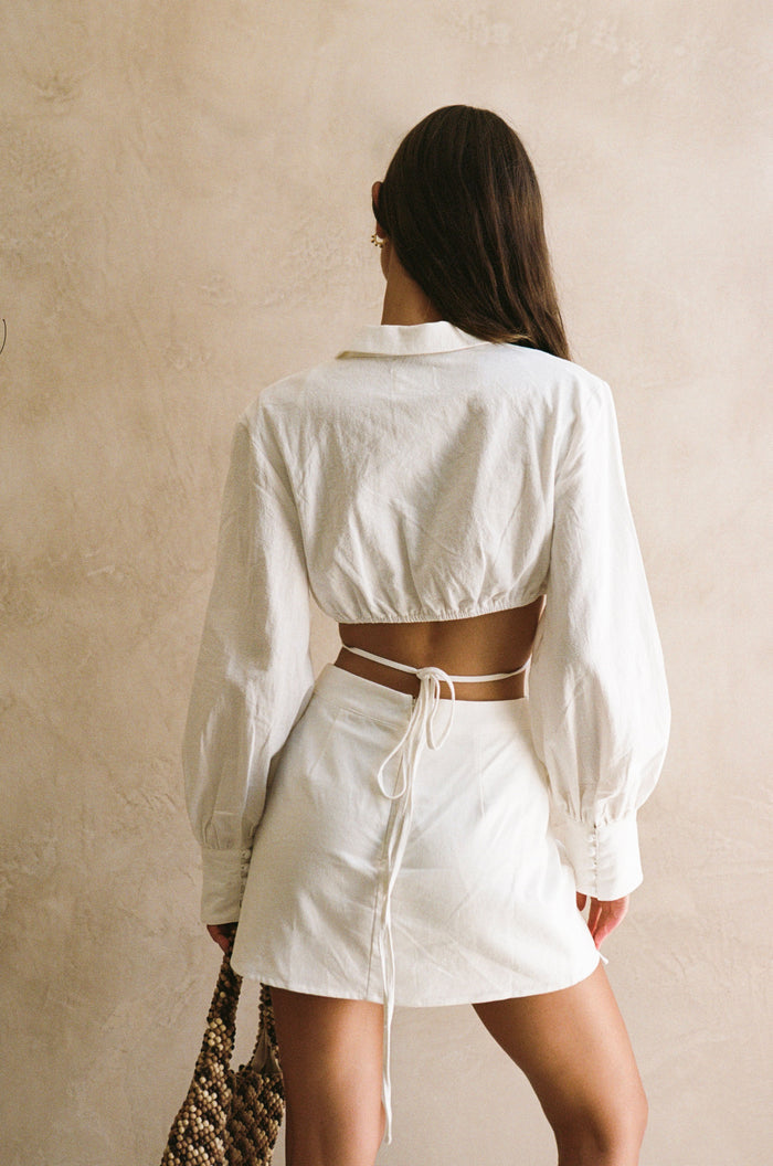 SAMPLE-Oliena Wrap Top