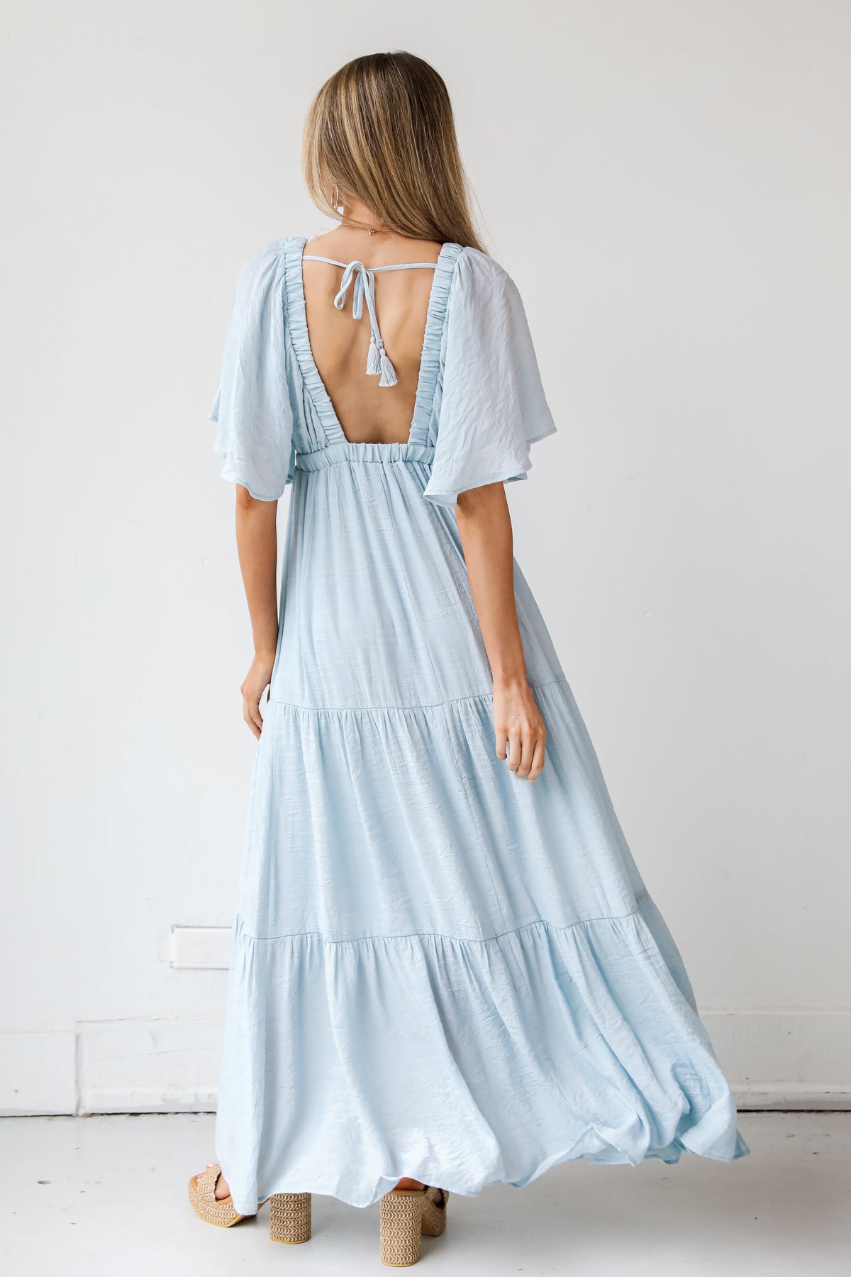 Daydreaming In The Clouds Maxi Dress