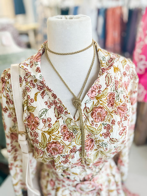 Small Alex Necklace-Gold