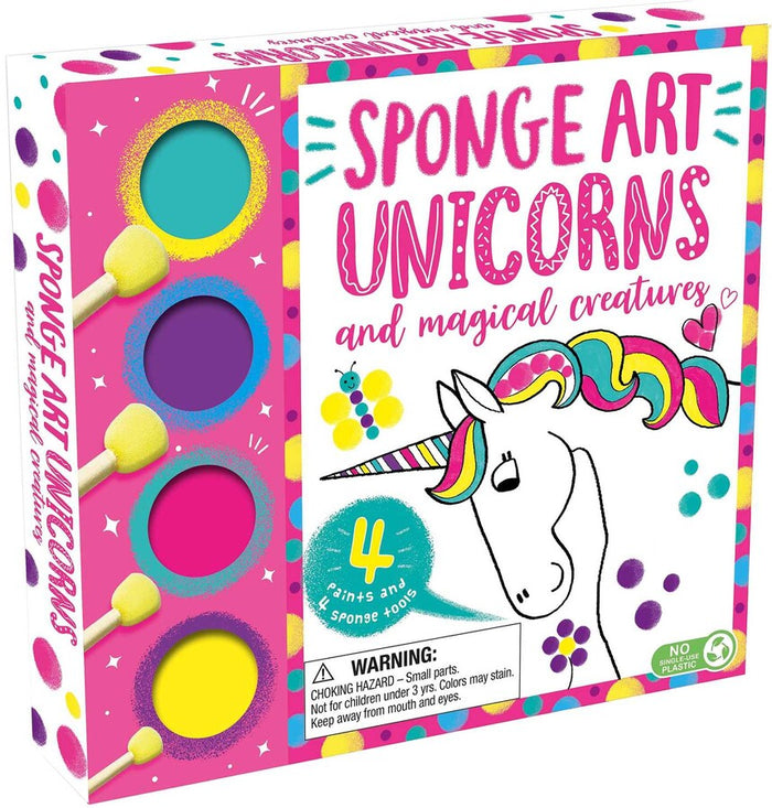 Sponge Art Unicorns and Magical Creatures by IglooBooks